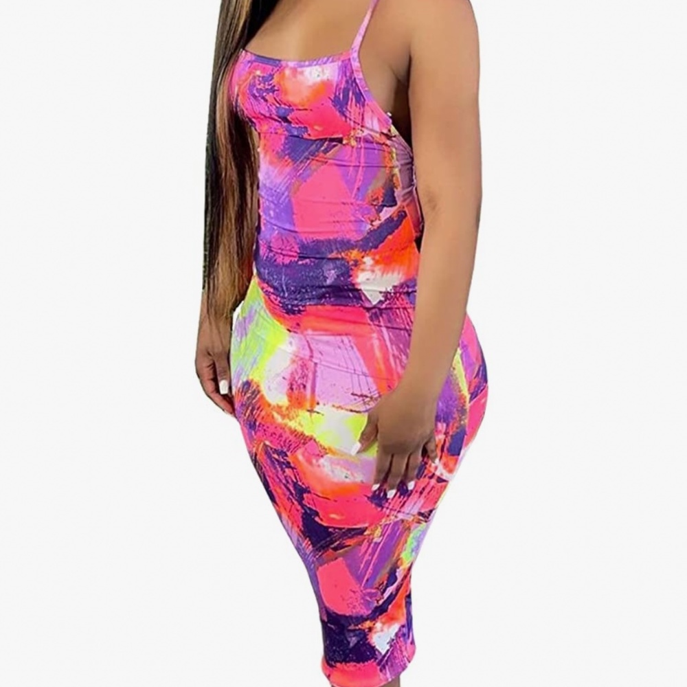 Sexy backless dress